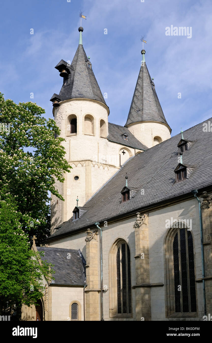 St. Jakobi Kirche in Goslar, Niedersachsen, Deutschland. - St. Jacob's Church in Goslar, Lower Saxony, Germany. Stock Photo