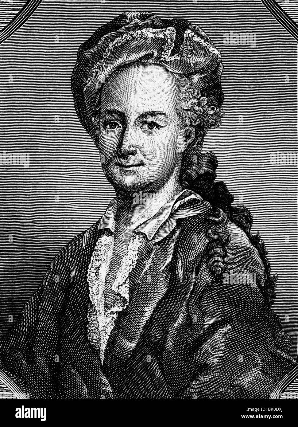 Kleist, Ewald Christian von, 7.3.1715 - 24.8.1759, Prussian military officer and author / writer, portrait, copper engraving by Christian Fritsch, 1760, , Artist's Copyright has not to be cleared Stock Photo