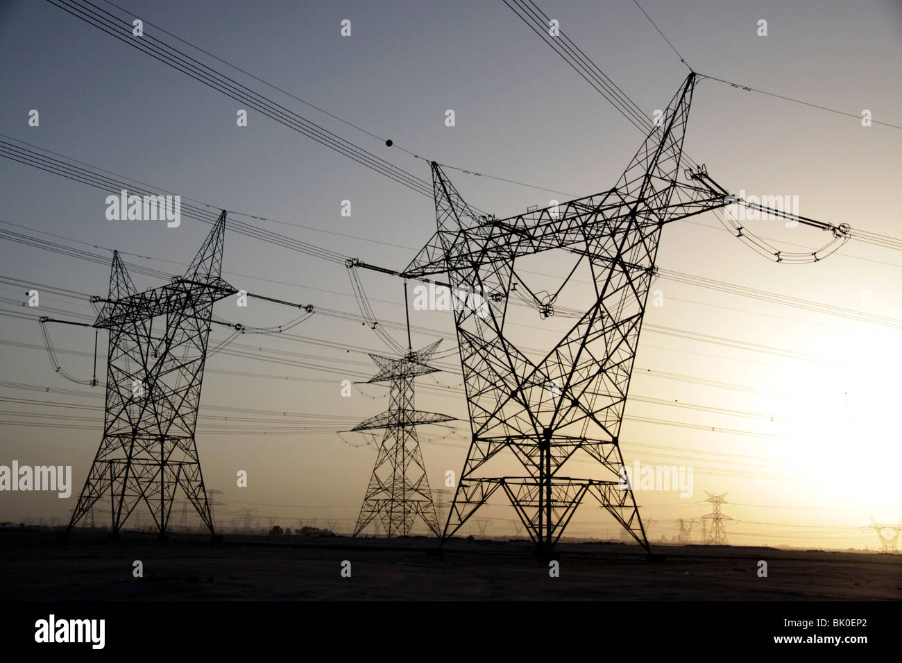 Power lines dubai uae hires stock photography and images Alamy