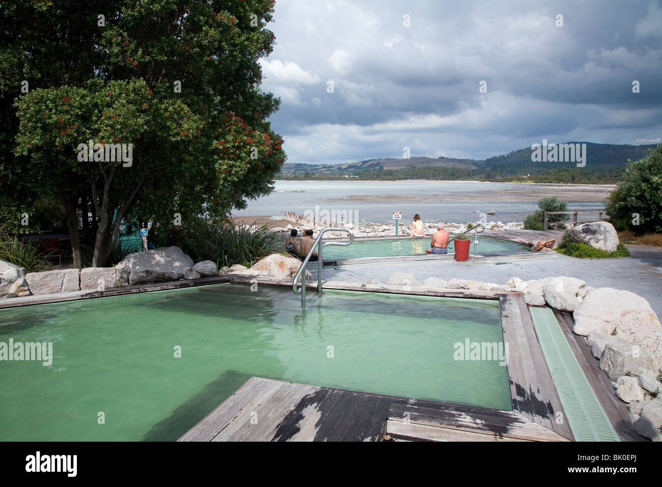 Polynesian Spa offers a varied selection of hot mineral bathing and spa