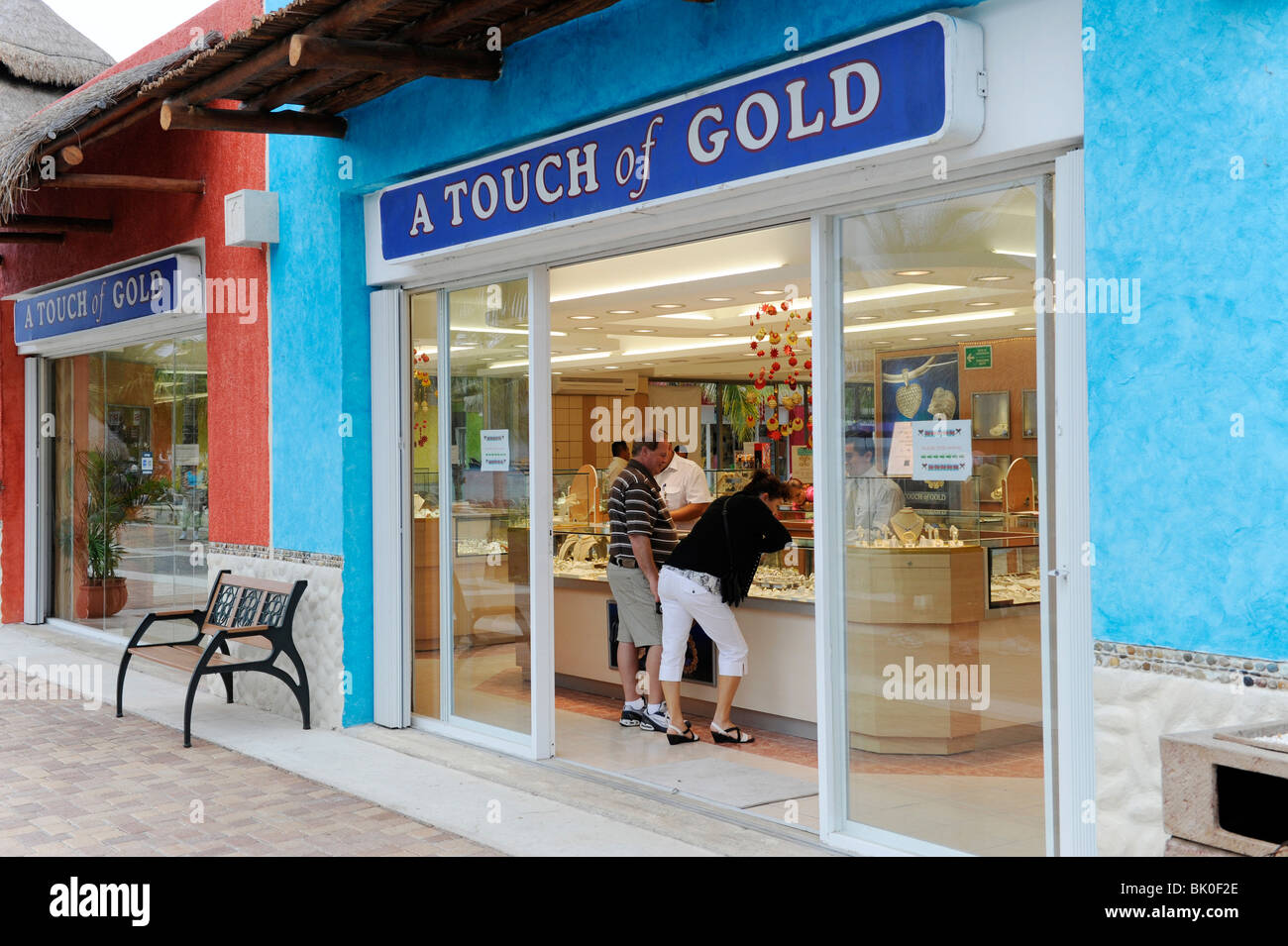 Jewelry store in Puerta Maya and Cozumel Mexico Stock Photo Alamy