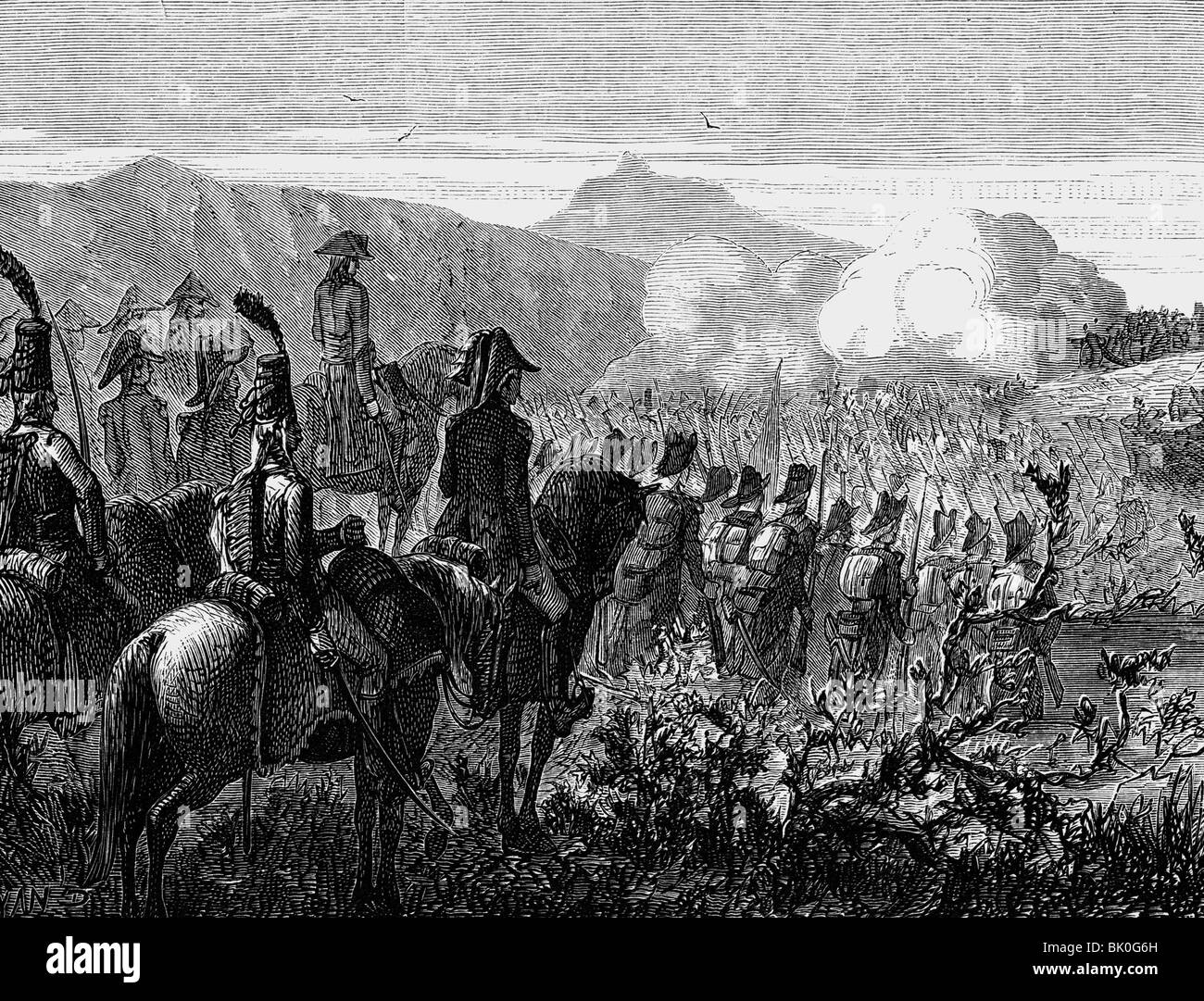 events, War of the First Coalition 1792 1797, Battle at the