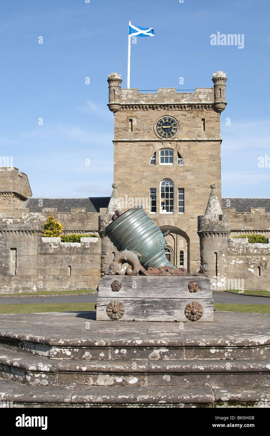 Culzean Castle near Maybole, Carrick on the Ayrshire coast of Scotland Stock Photo