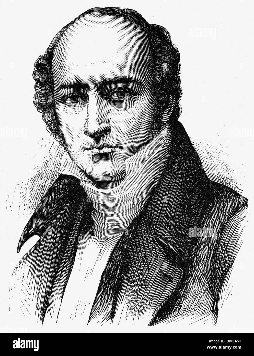 Barrot, Odilon, 19.7.1791 - 6.8.1873, French politician, Prime Minister 20.2.1848 - 31.12.1849, portrait, wood engraving, 19th century, , Stock Photo