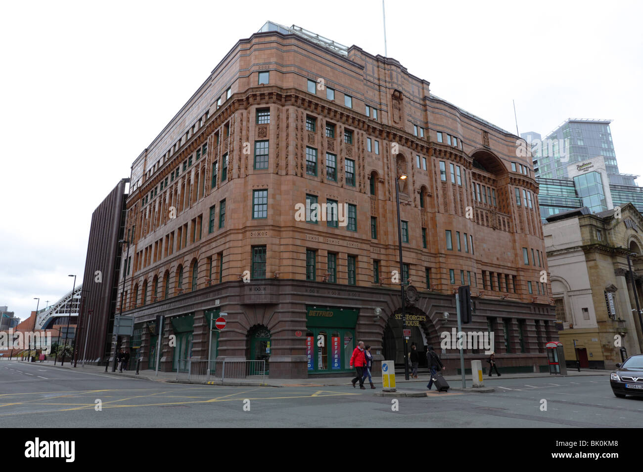 St House, situated on Mount Street in the centre/center of Manchester Stock Photo Alamy