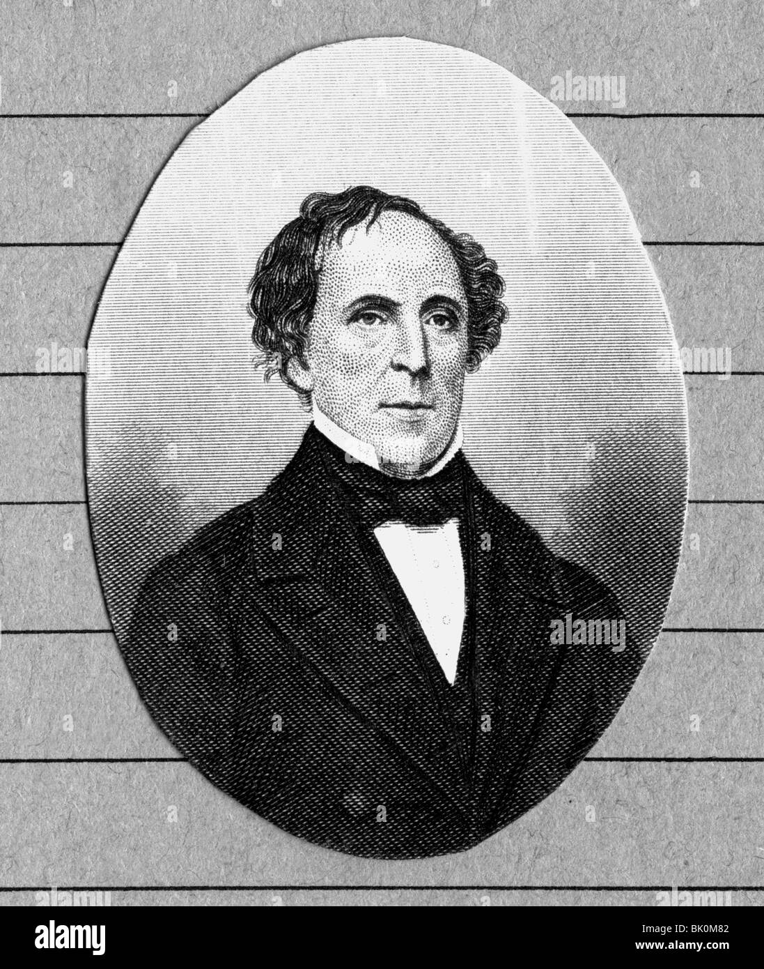Floyd John Buchanan, 1.6.1806 - 26.8.1863, American politician (Dem.), Secretary of War 6.3.1857 - 29.12.1860, portrait, steel engraving, 19th century, , Artist's Copyright has not to be cleared Stock Photo
