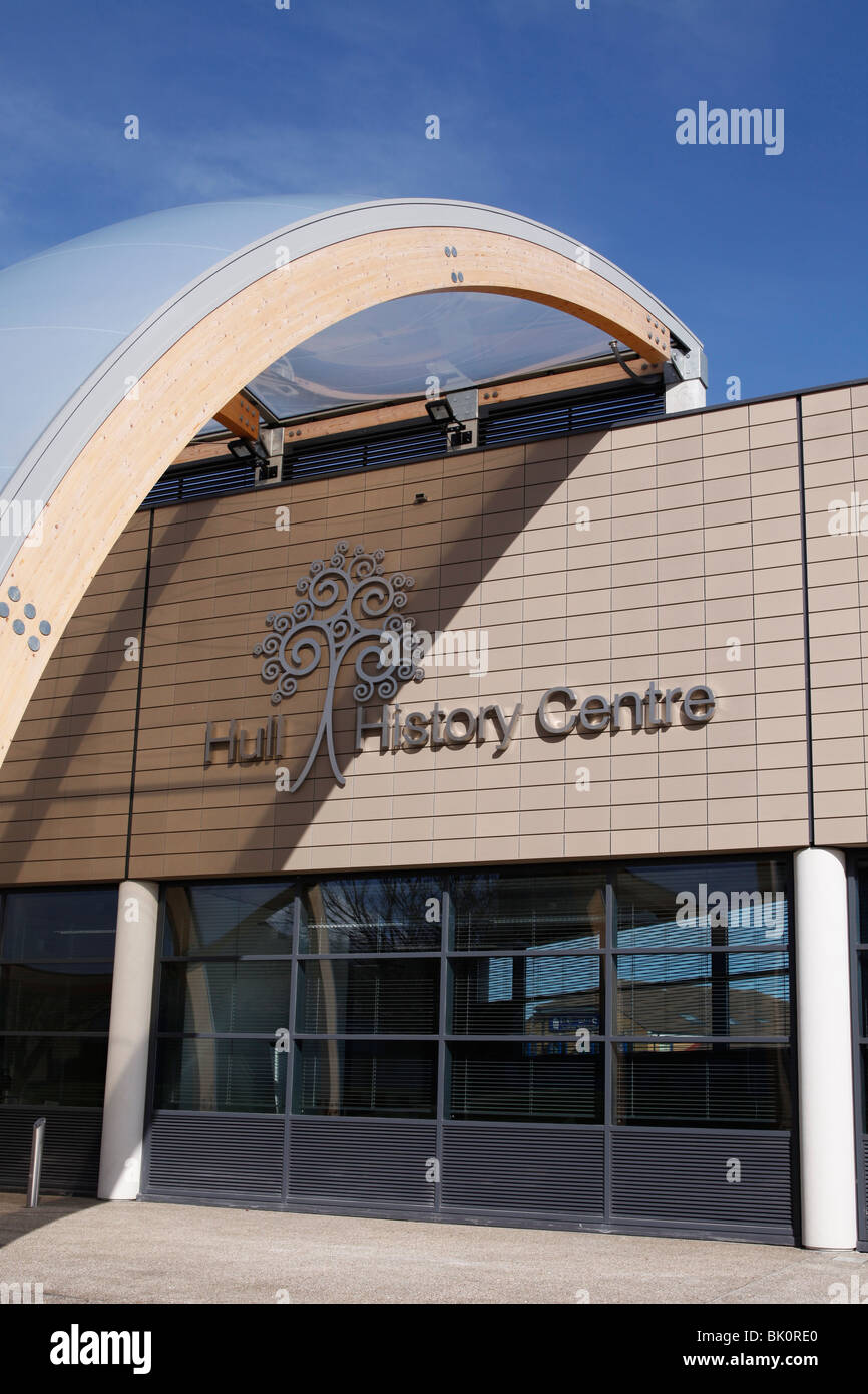 Hull History Centre Stock Photo Alamy
