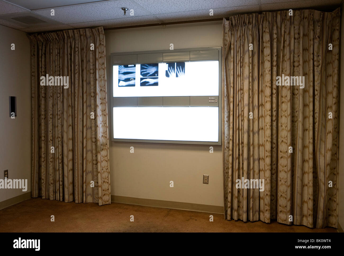 Xrays in a doctors office Stock Photo Alamy