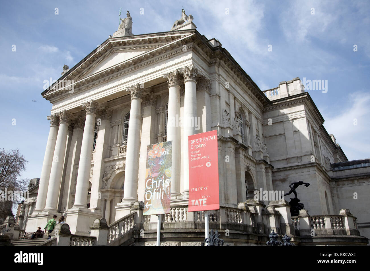 Tate Britain art gallery, London Stock Photo Alamy