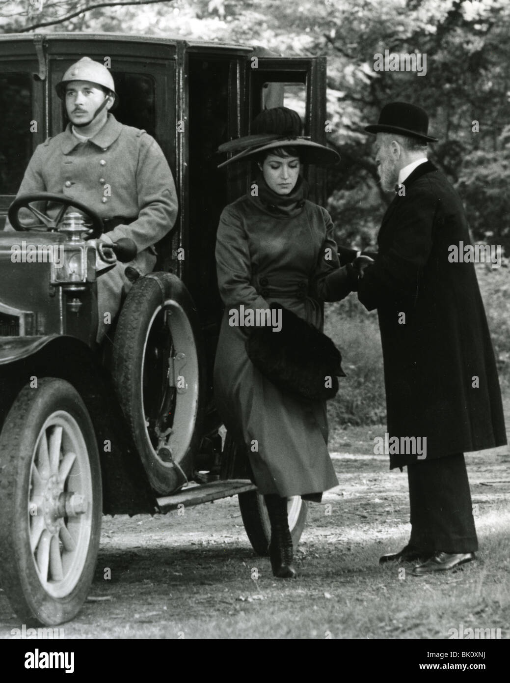 MATA HARI 1985 Cannon film with Sylvia Kristel as Mata Hari here going to  her execution by firing squad Stock Photo - Alamy