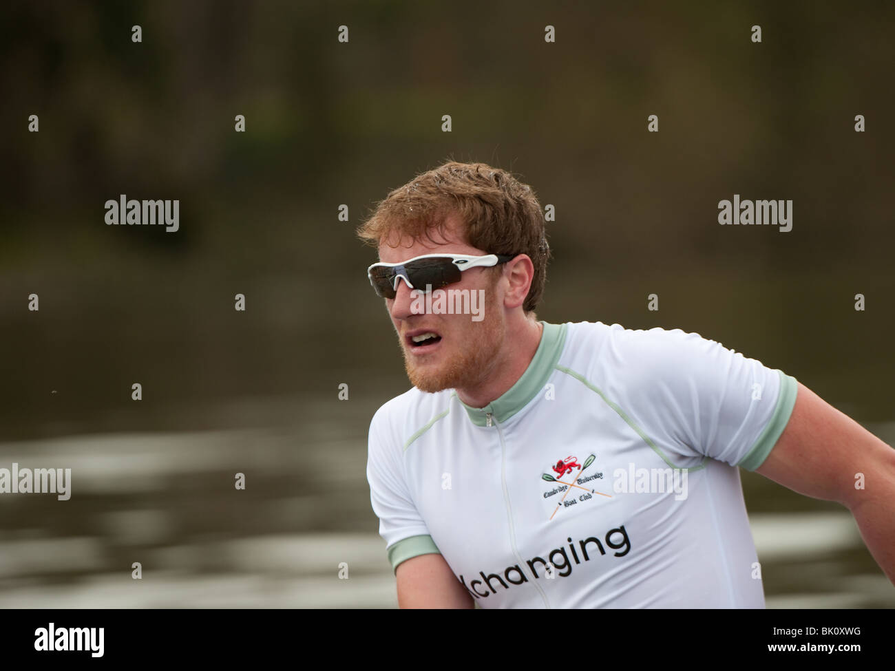 03/04/2010. The 156th Xchanging University Boat Race between Oxford University and Cambridge University Stock Photo