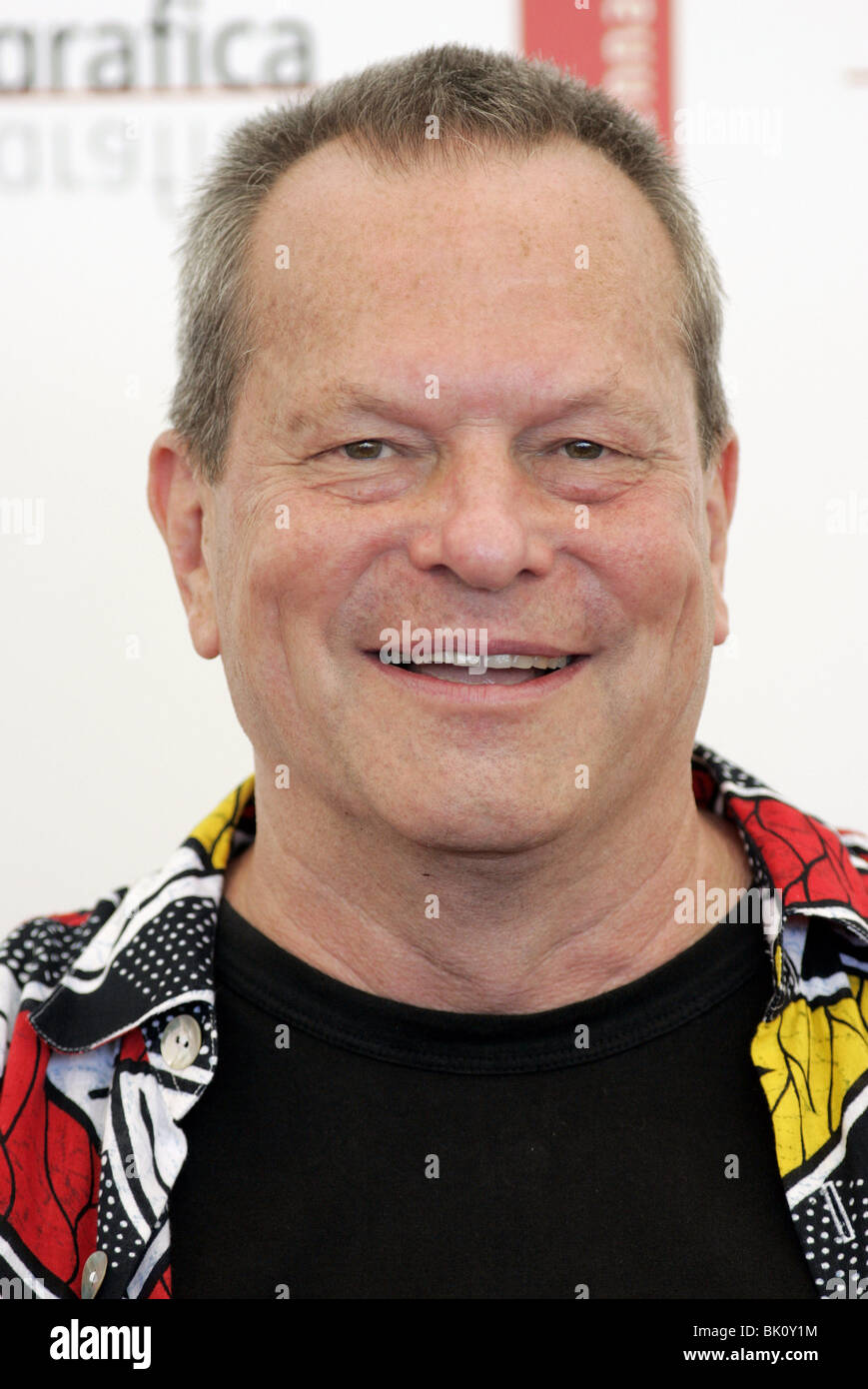 TERRY GILLIAM THE BROTHERS GRIMM PHOTOCALL. CASINO LIDO VENICE ITALY 04 September 2005 Stock Photo