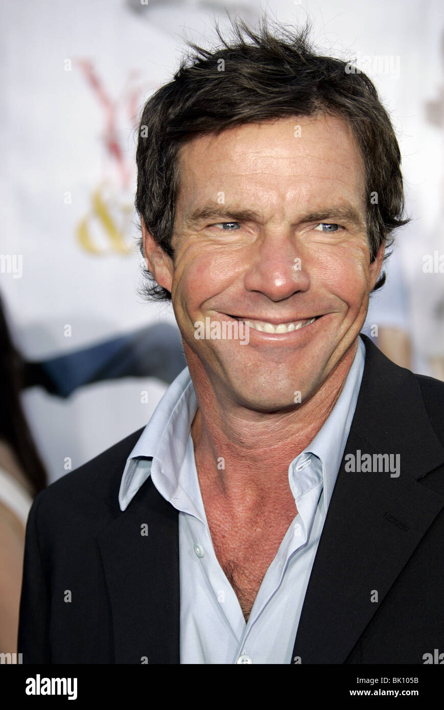DENNIS QUAID YOURS MINE & OURS WORLD PREMIER CINERAMA DOME HOLLYWOOD LOS ANGELES USA 20 November 2005 Stock Photo