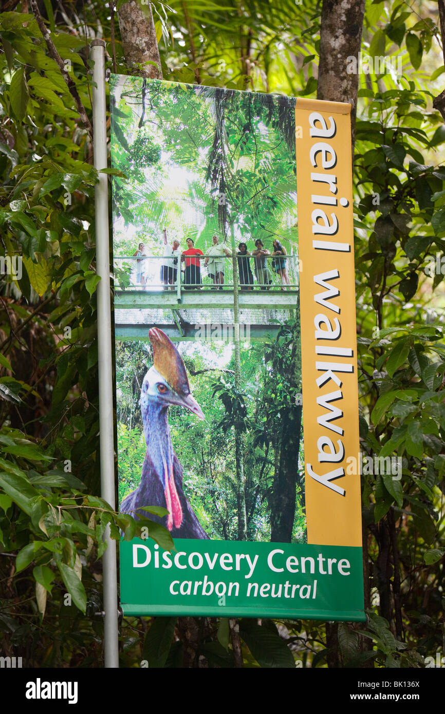 The Daintree Discovery Centre in the Daintree rainforest in the North