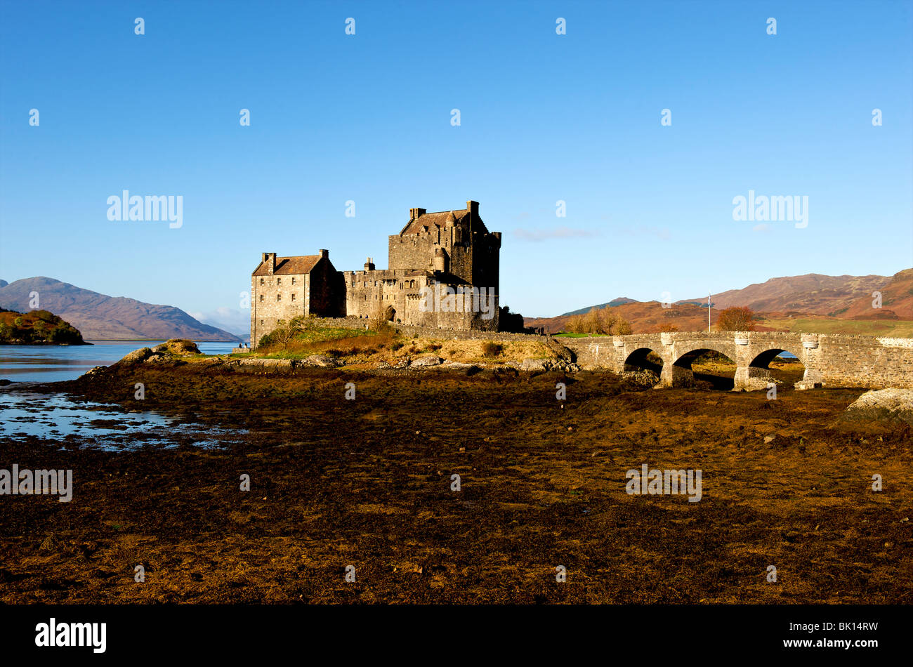 Scotland, Eilean Donan castle Stock Photo