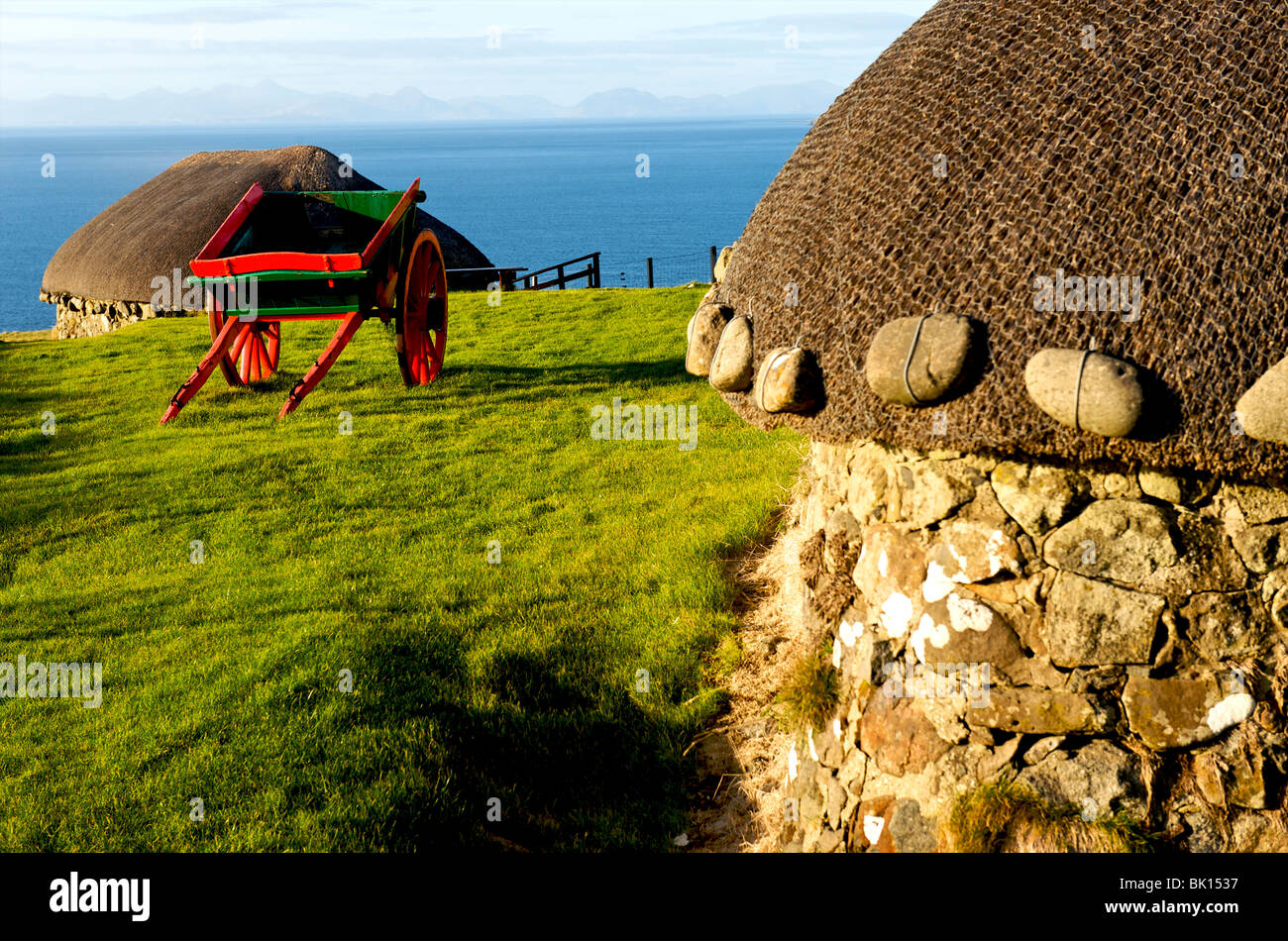 Scotland, Skye island, Croft Museum Stock Photo
