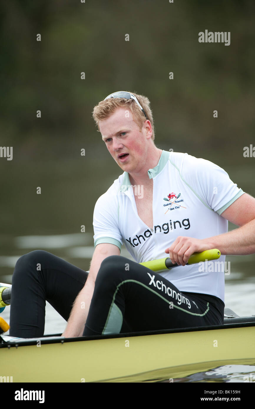 03/04/2010. The 156th Xchanging University Boat Race between Oxford University and Cambridge University Stock Photo