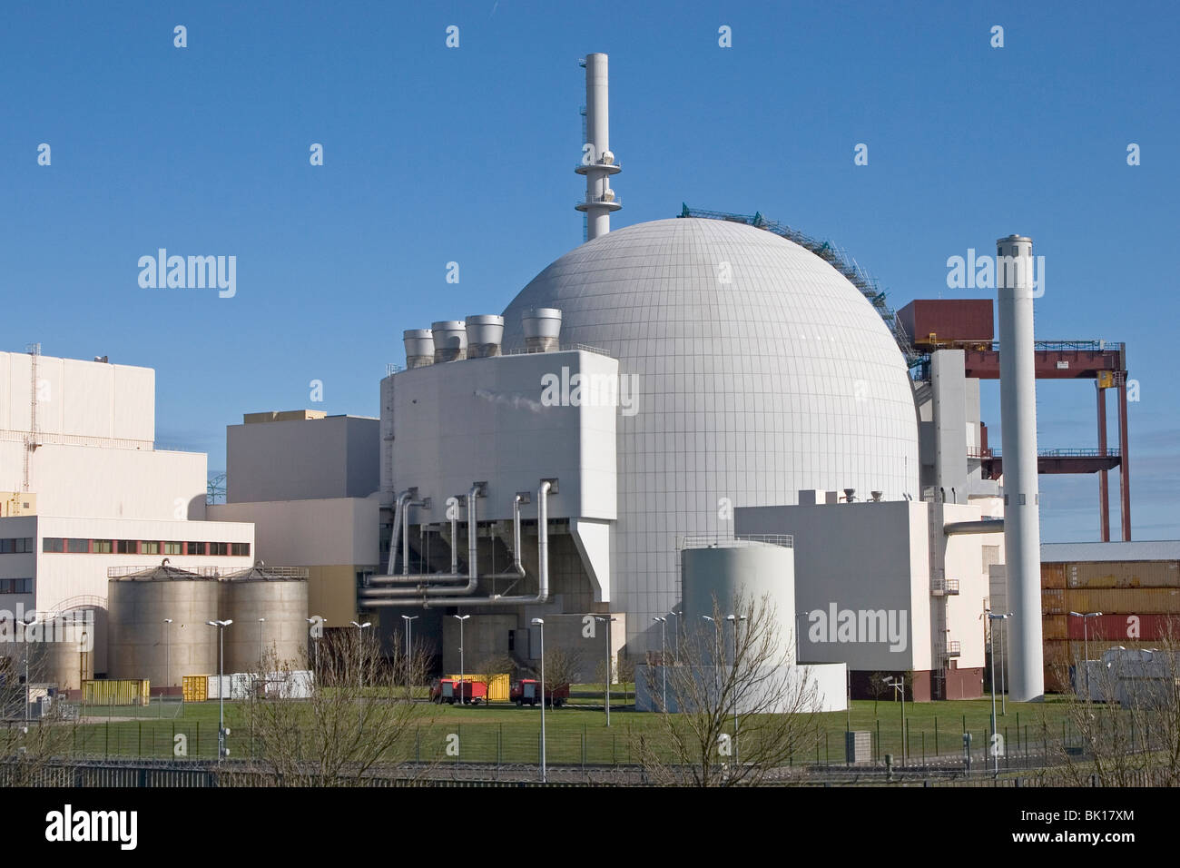 Nuclear power reactor Stock Photo