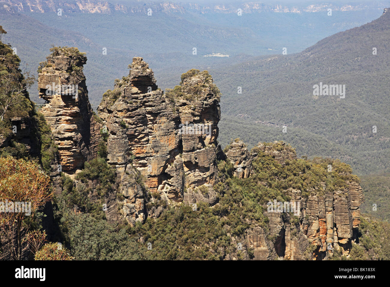 The 'Three Sisters' rocks in the Blue Mountains Stock Photo - Alamy