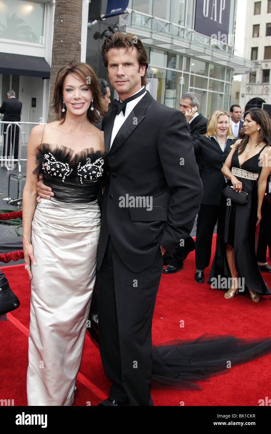 HUNTER TYLO LORENZO LAMAS 33RD DAYTIME EMMY AWARDS KODAK THEATRE HOLLYWOOD LOS ANGELES USA 27 April 2006 Stock Photo