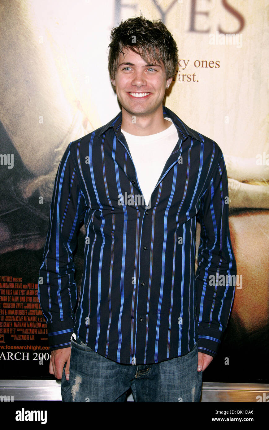 DREW SEELEY THE HILLS HAVE EYES PREMIERE ARCLIGHT HOLLYWOOD LOS ANGELES USA 09 March 2006 Stock Photo