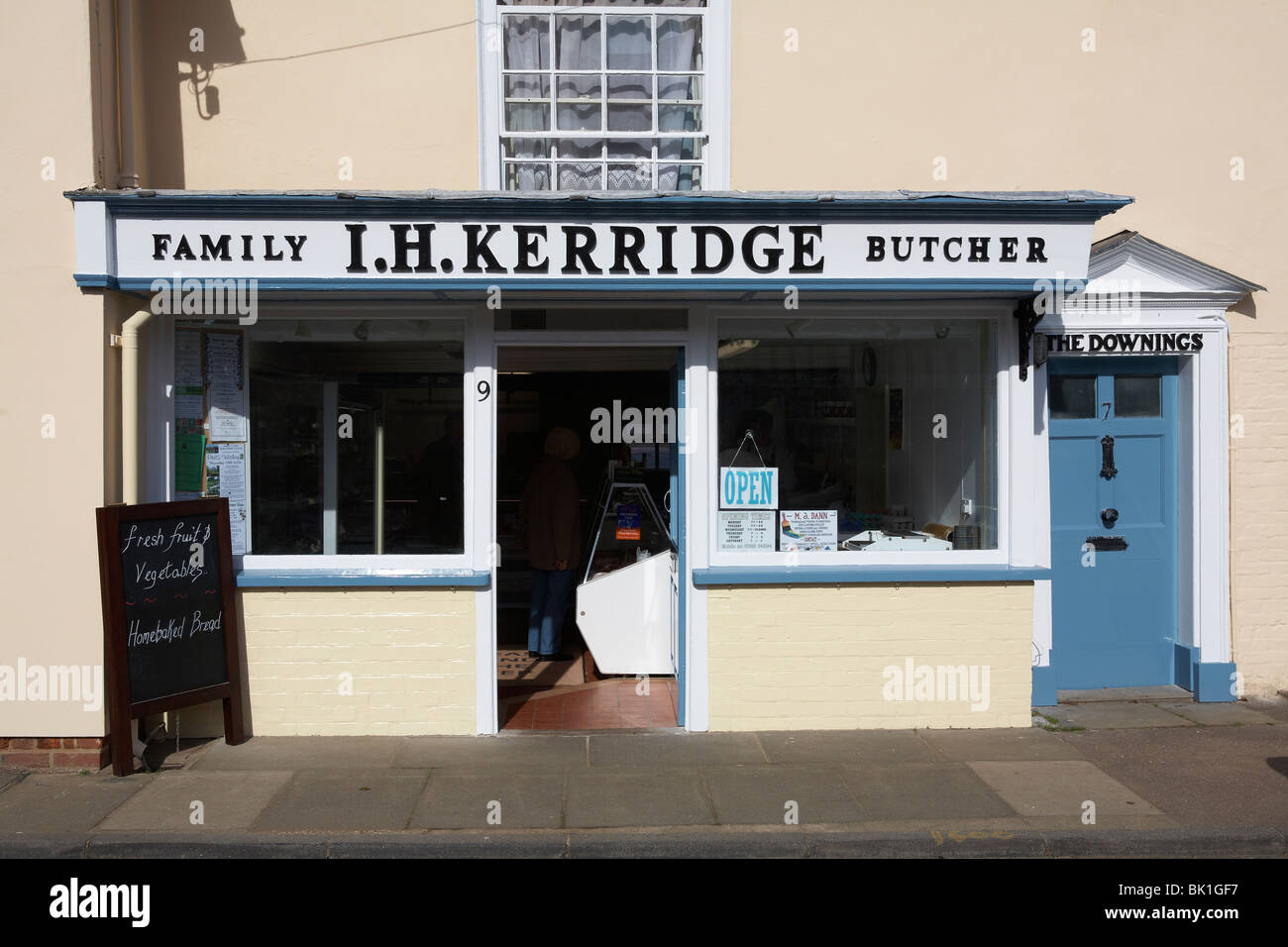 Great Britain England Suffolk Nayland Village Family Butcher Shop I H