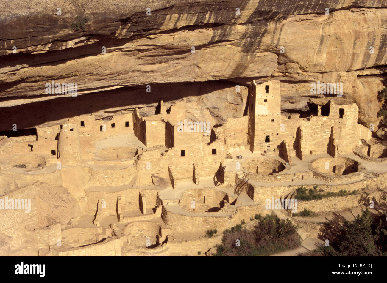Cliff Palace Anasazi ruins, Mesa Verde National Park, Colorado, U.S.A ...