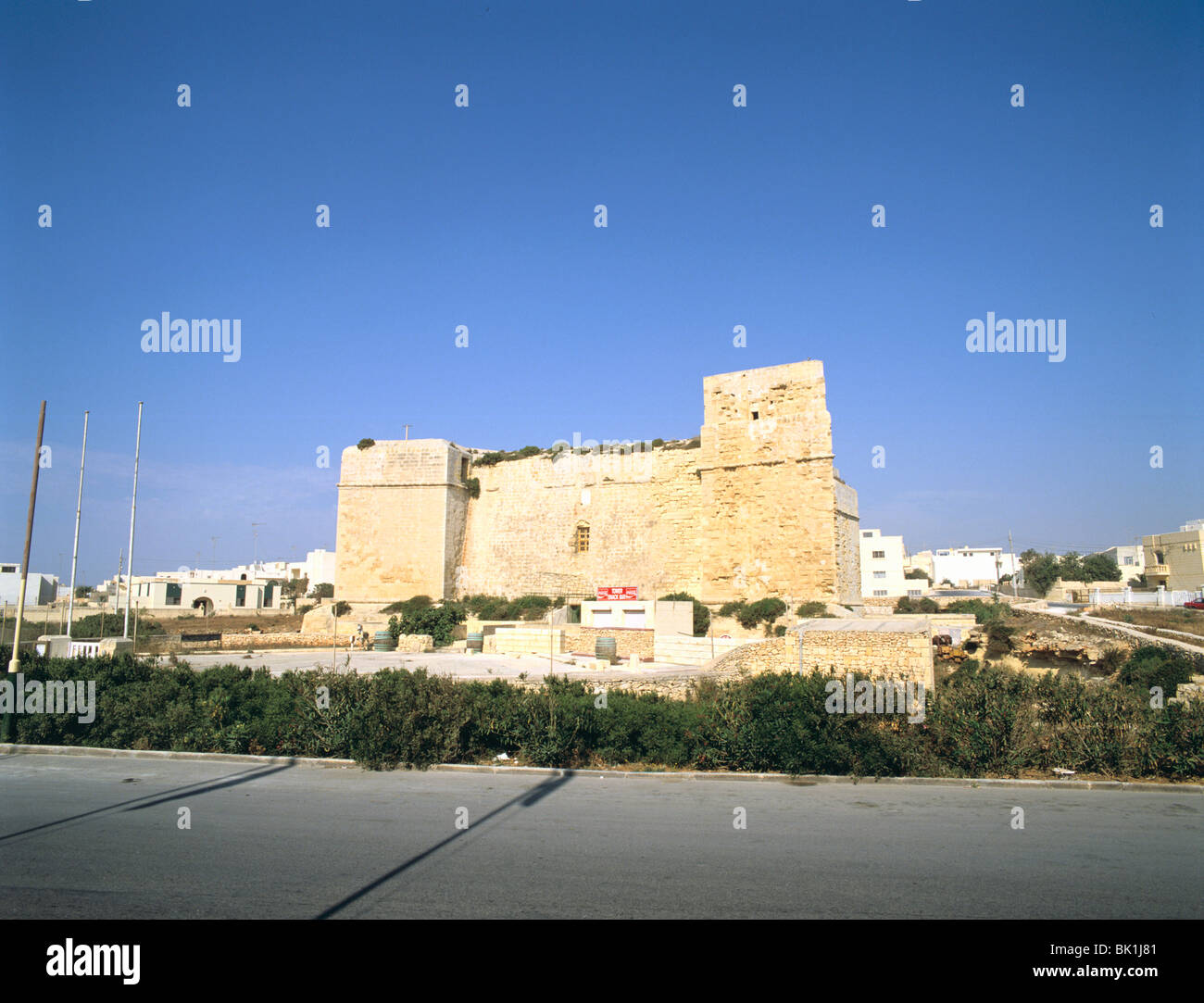 St Thomas's Tower, Harbour, Marsascala, Malta Stock Photo Alamy