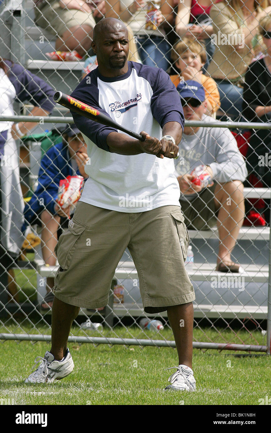TERRY ALAN CREWS BENCHWARMERS GAME UCLA WESTWOOD LOS ANGELES USA 02 April 2006 Stock Photo