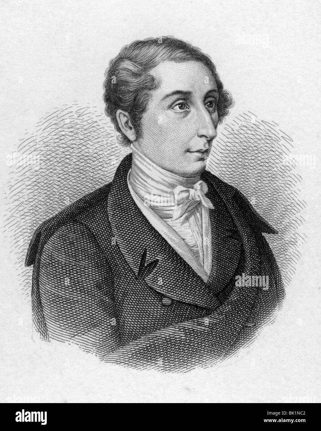 CARL MARIA FRIEDRICH von WEBER - German composer (1786-1826) Stock Photo