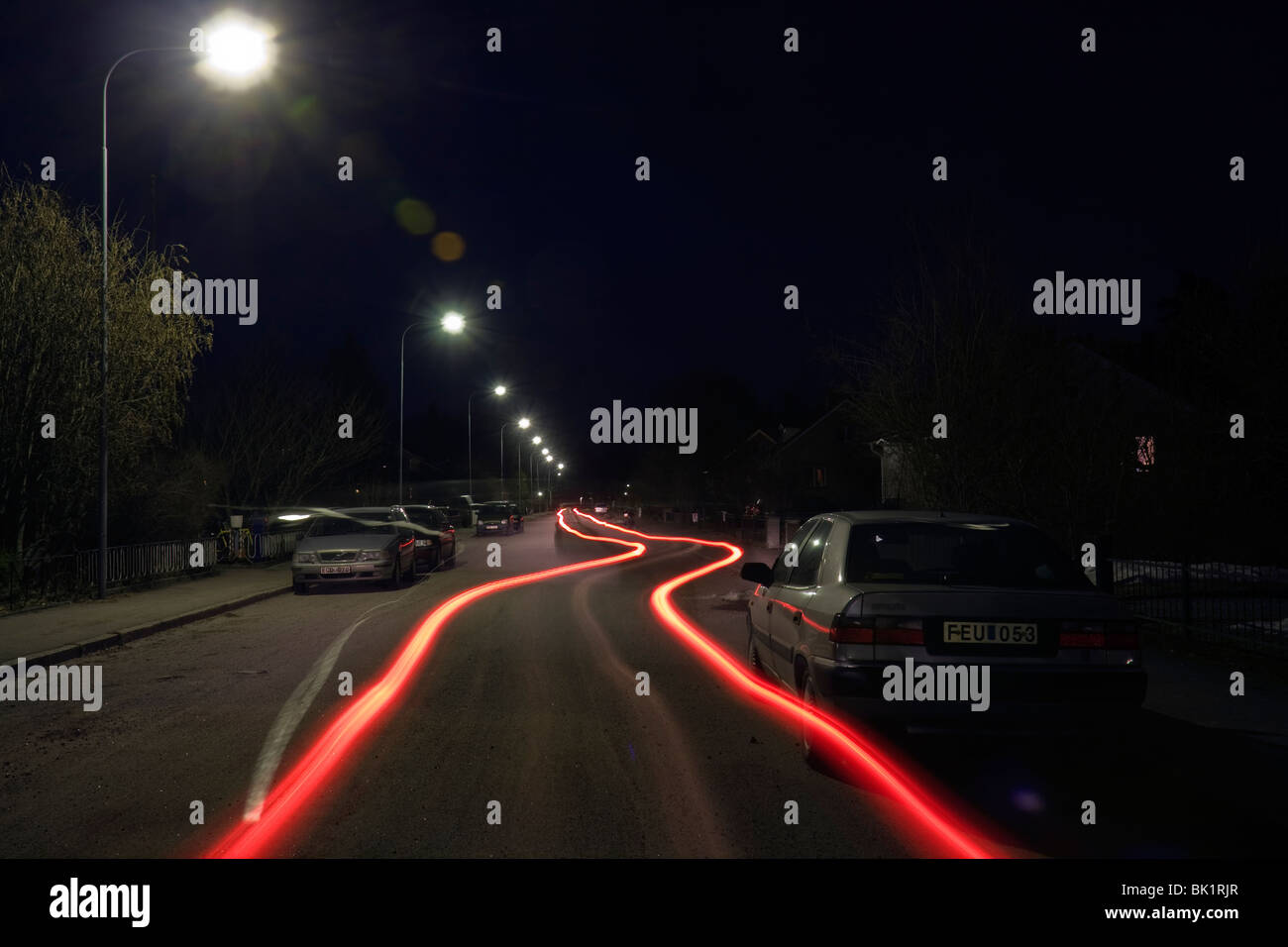Light trails hi-res stock photography and images - Alamy