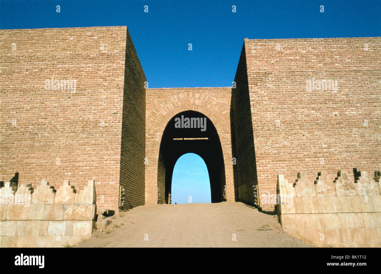 Mashki Gate, Nineveh, Iraq, 1977. Stock Photo