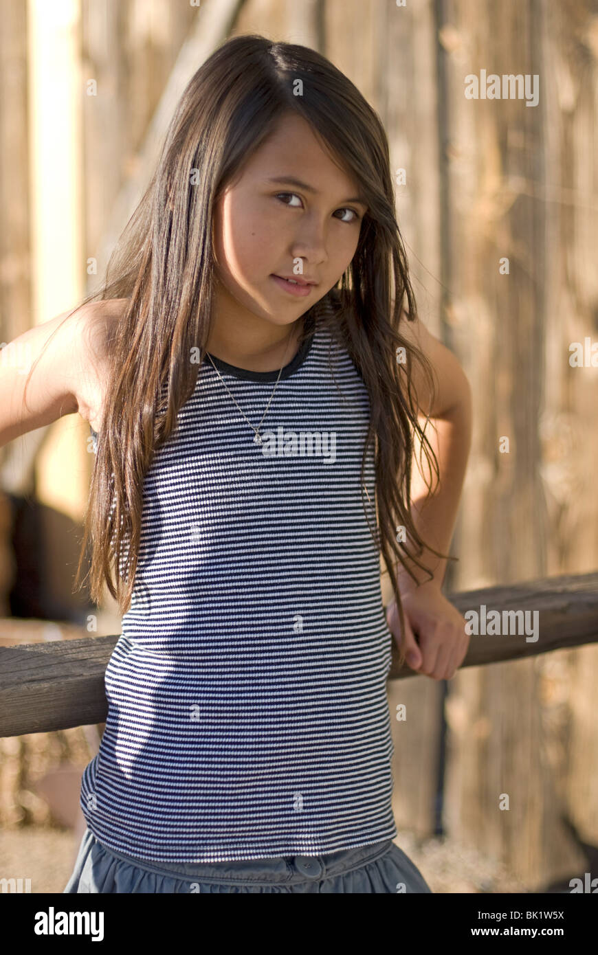 10 year old girl model hi-res stock photography and images - Alamy