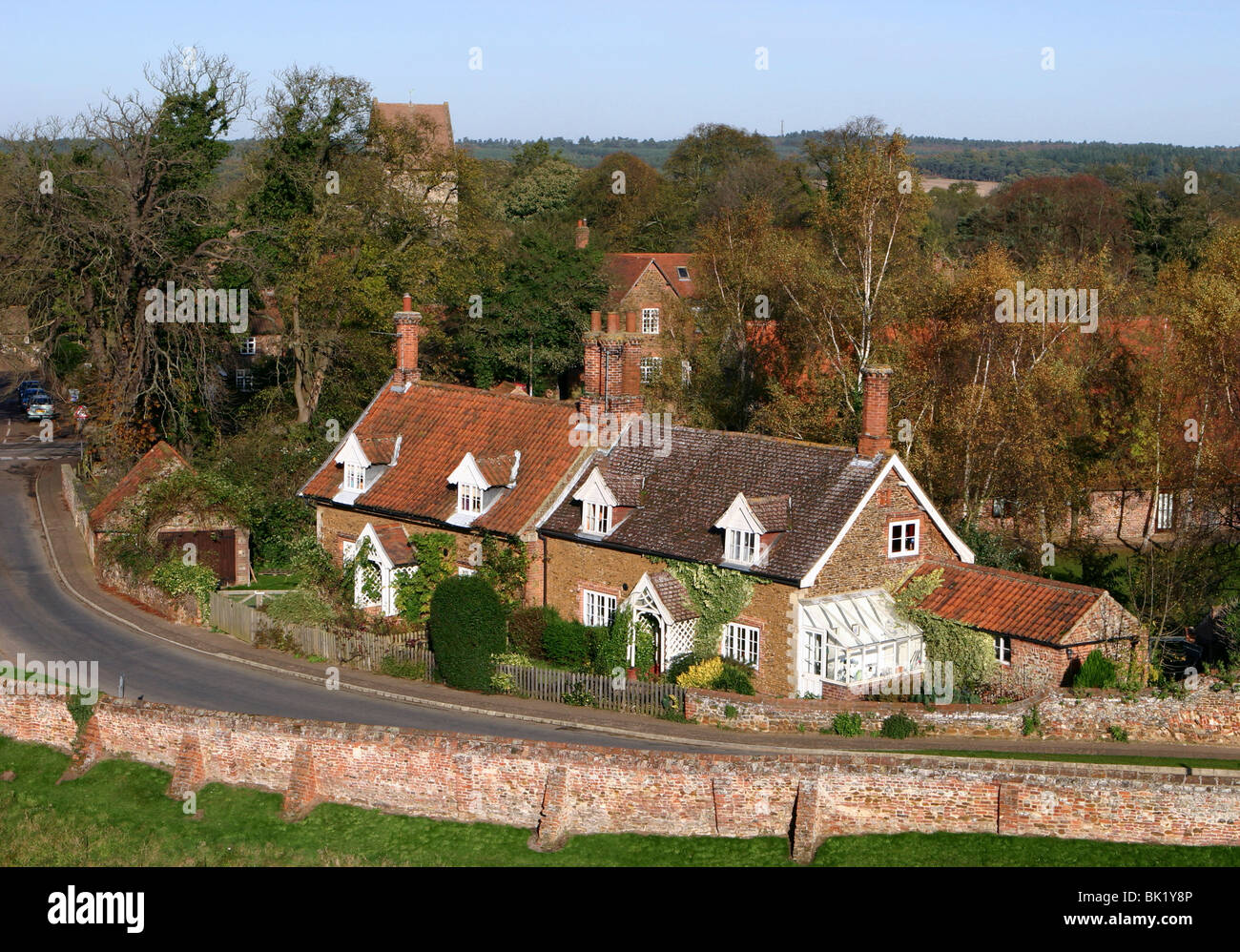 Castle rising village hi-res stock photography and images - Alamy