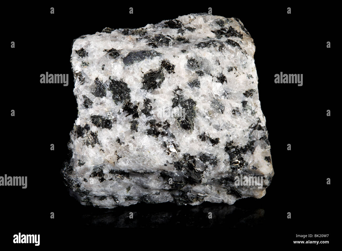 Diorite (Igneous Rock) Stock Photo