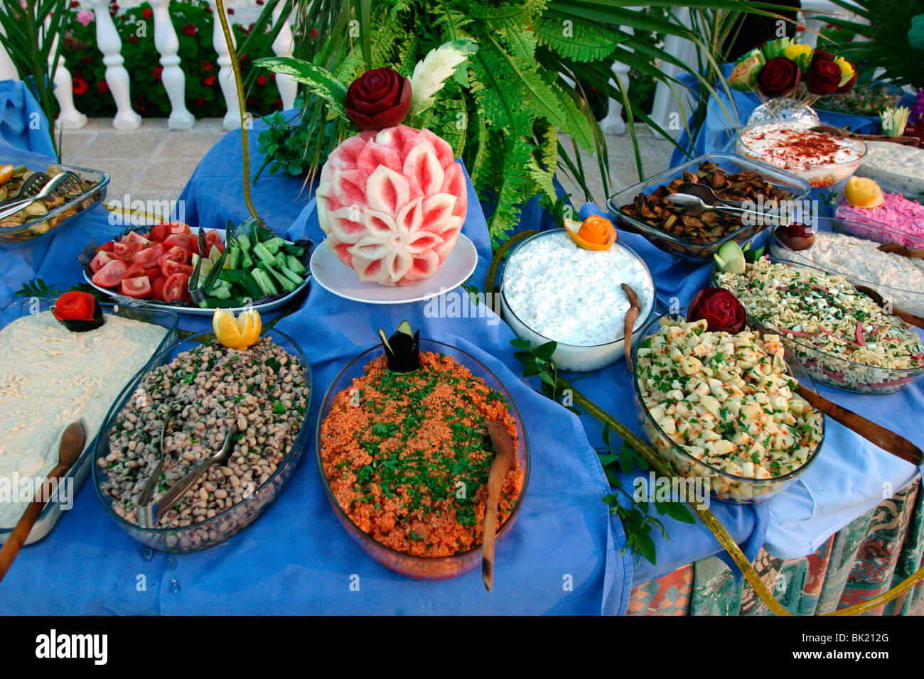 Meze, North Cyprus. Stock Photo