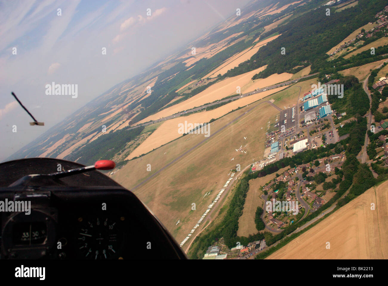 Gliding, English landscape Stock Photo Alamy