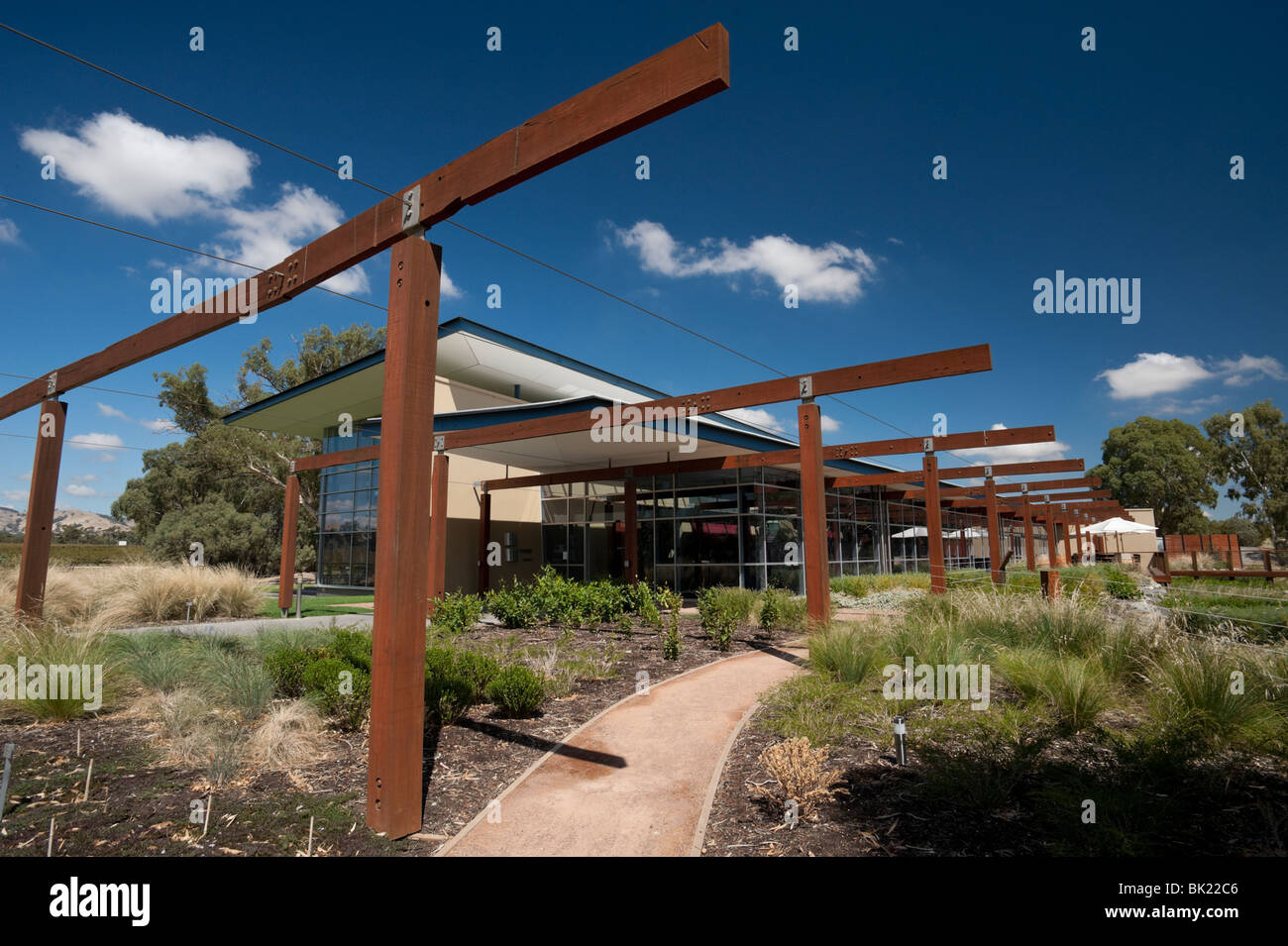 Jacob's Creek Winery Visitor Centre, Barossa Valley, South Australia Stock Photo