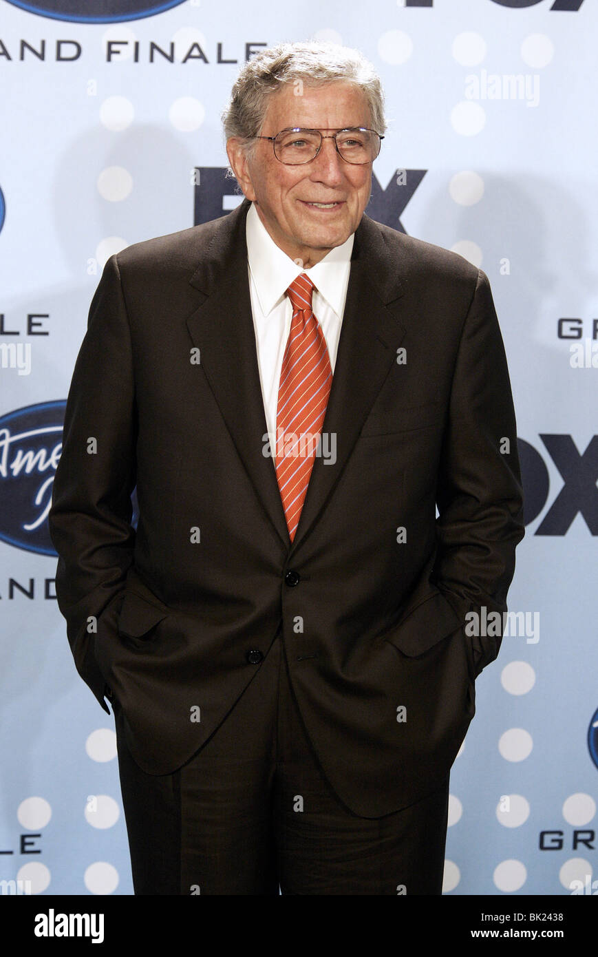 TONY BENNETT 6TH AMERICAN IDOL GRAND FINALE KODAK THEATRE HOLLYWOOD LOS ANGELES USA 23 May 2007 Stock Photo