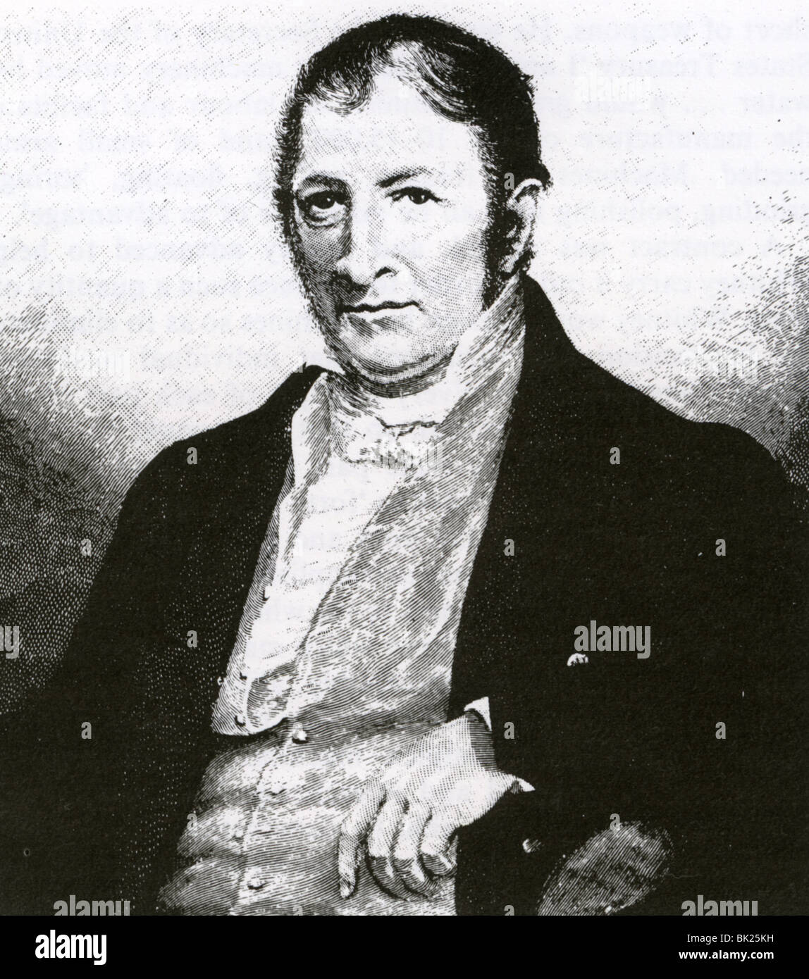 ELI WHITNEY  - US inventor (1765-1825) Stock Photo