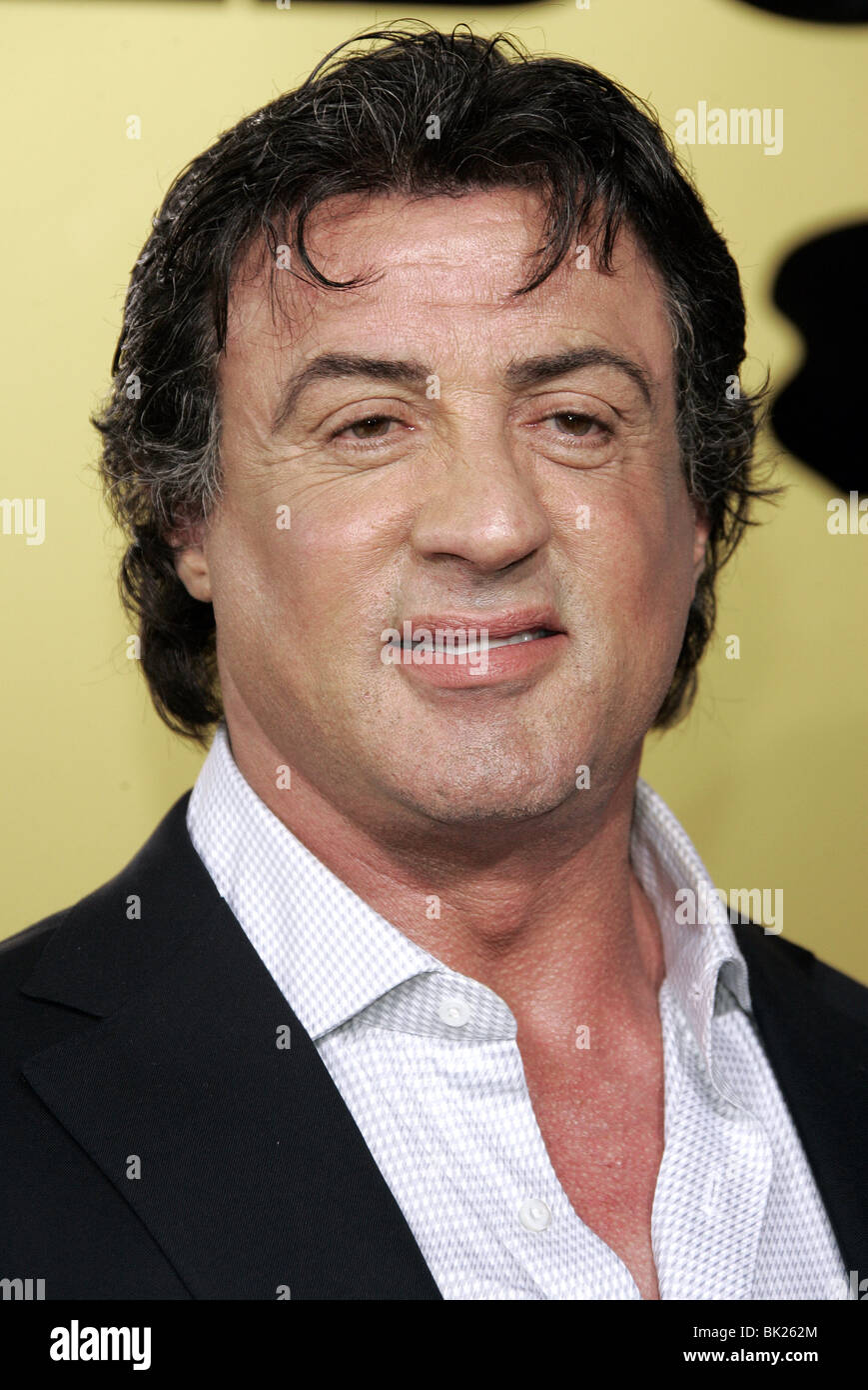 SYLVESTER STALLONE ROCKY BALBOA WORLD PREMIERE GRAUMAN'S CHINESE THEATRE HOLLYWOOD USA 13 December 2006 Stock Photo