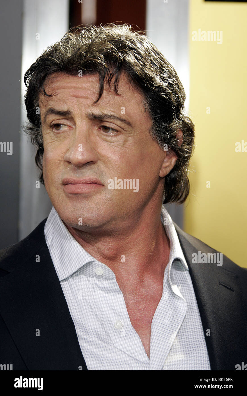 SYLVESTER STALLONE ROCKY BALBOA WORLD PREMIERE GRAUMAN'S CHINESE THEATRE HOLLYWOOD USA 13 December 2006 Stock Photo