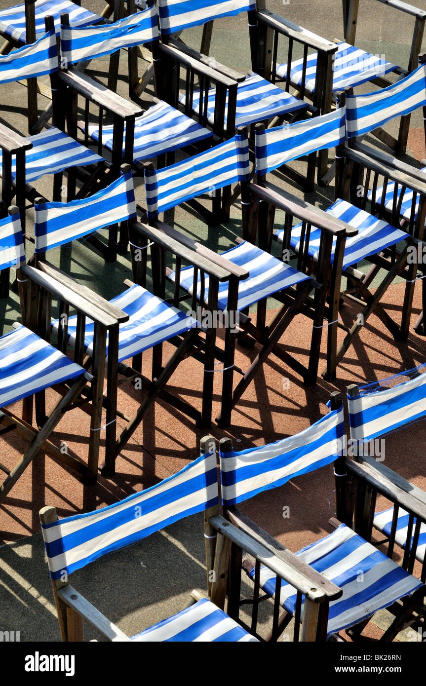 rows-of-empty-canvas-chairs-at-the-hi-res-stock-photography-and-images-alamy