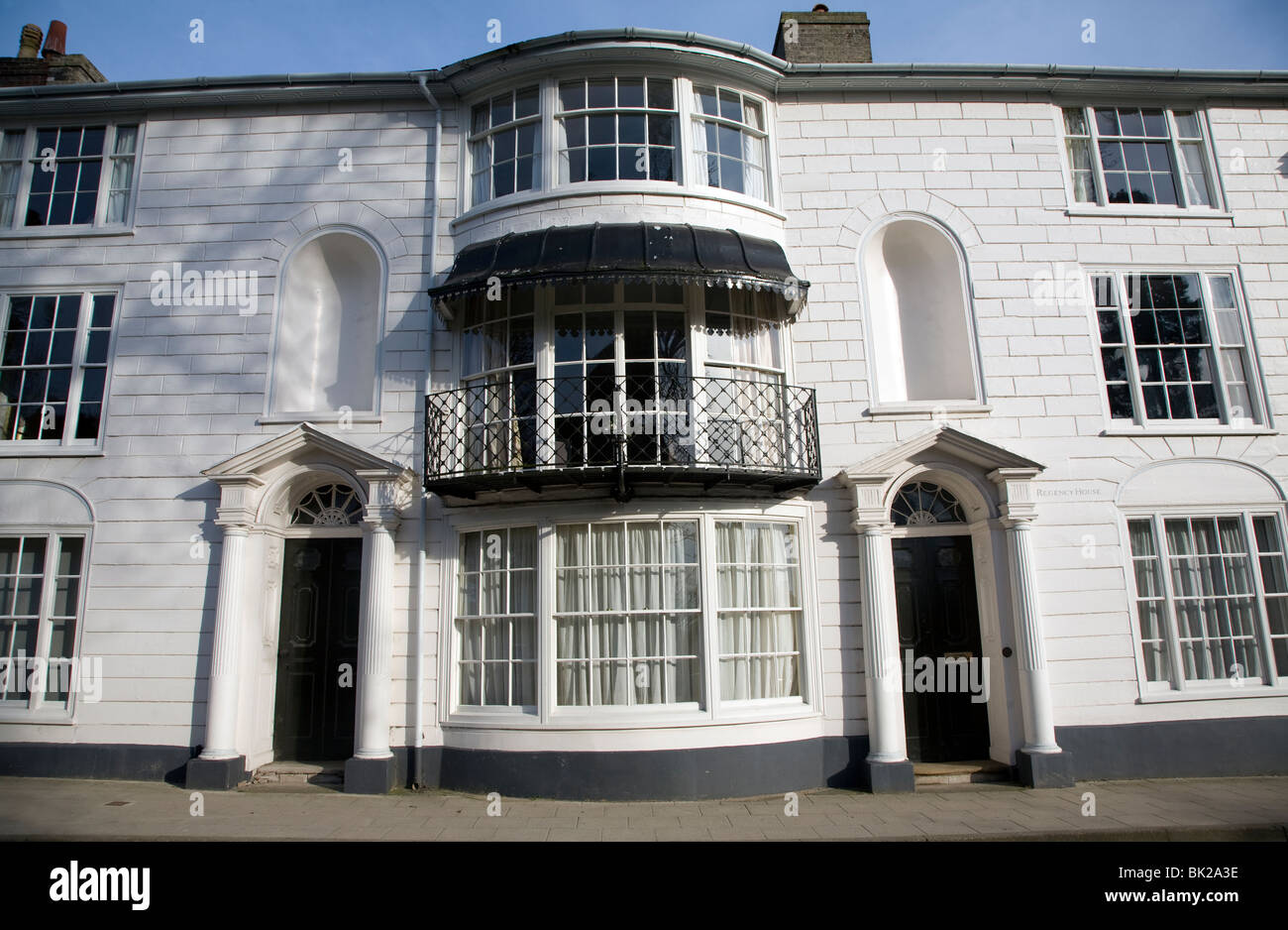 Regency House, Framlingham, Suffolk Stock Photo Alamy