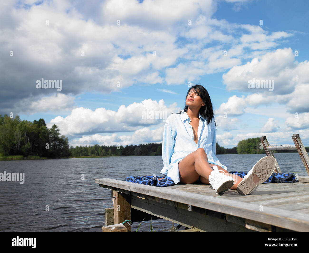 Lake beauty nature hi-res stock photography and images - Alamy