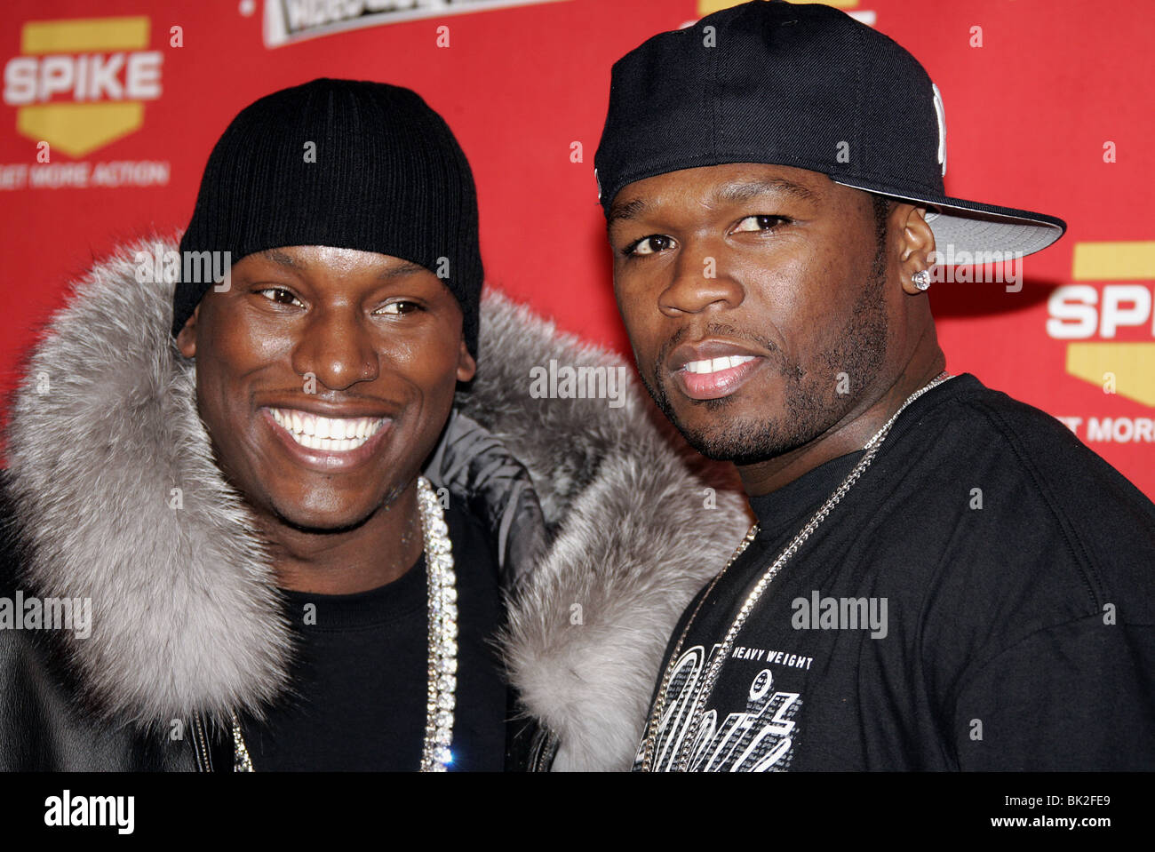 TYRESE GIBSON & 50 CENT AKA CURTIS JACKSON SPIKE TV 2006 VIDEO ...