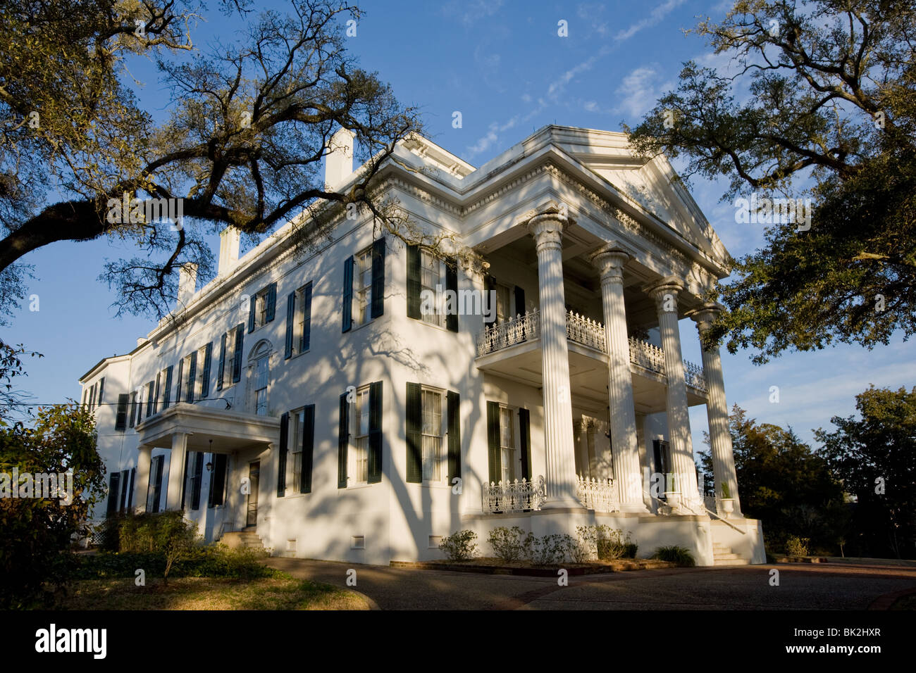 Stanton Hall, antebellum mansion in Natchez, Mississippi Stock Photo