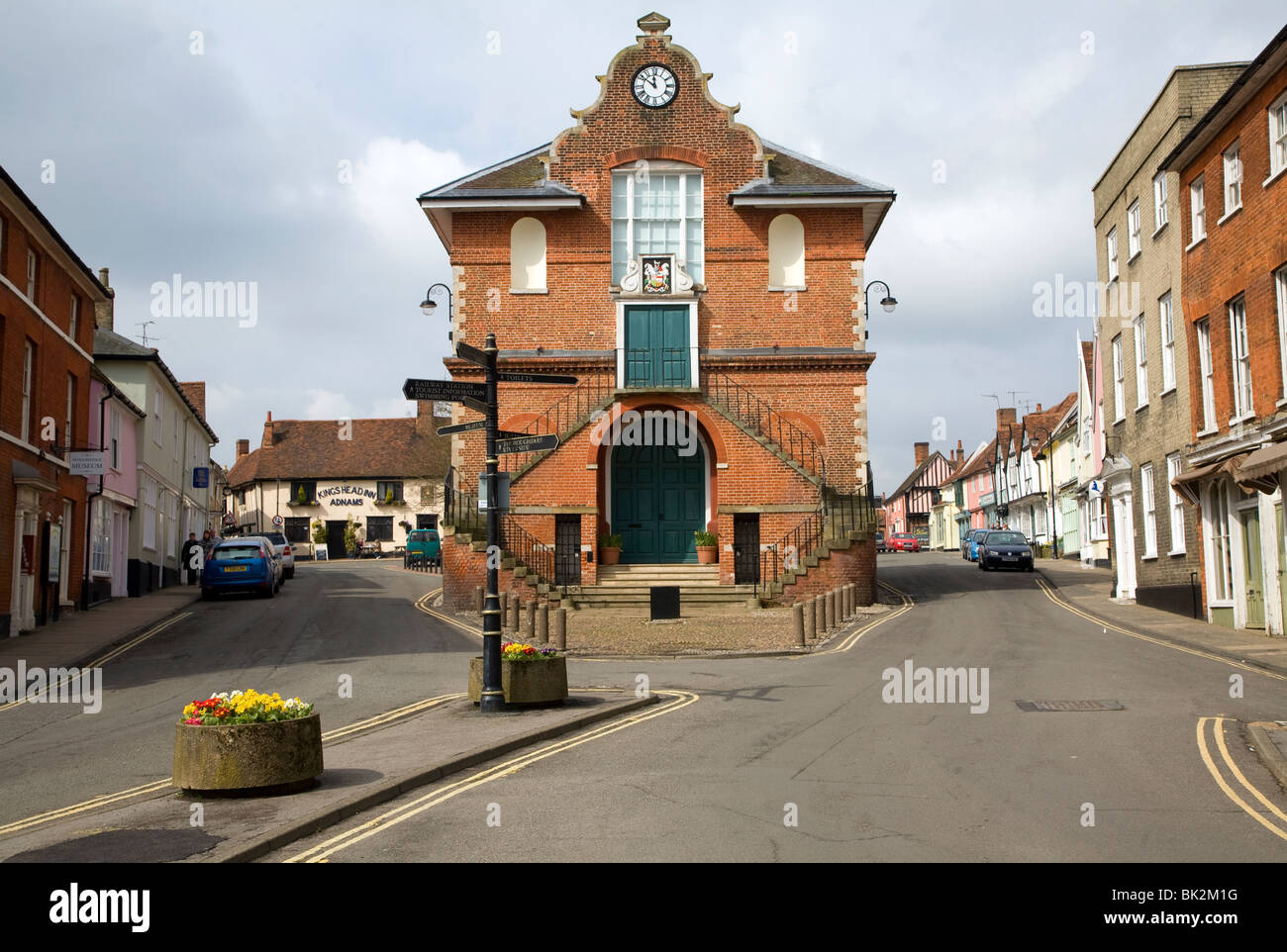 Shire Hall on Market Hill, Woodbridge, Suffolk Stock Photo Alamy