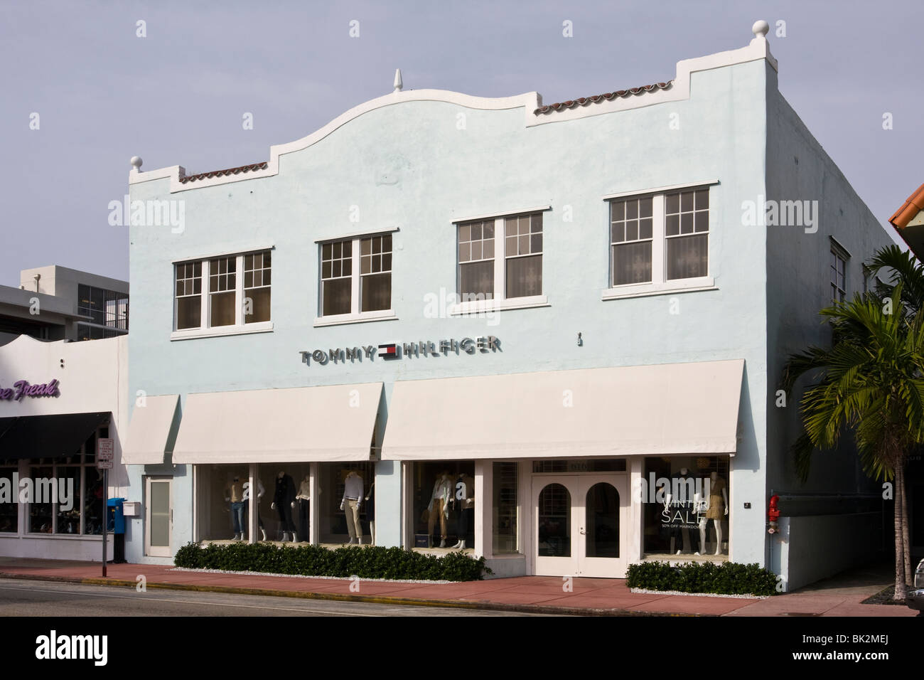 Tommy Hilfiger store at South Beach, Miami, Florida, USA Stock Photo - Alamy