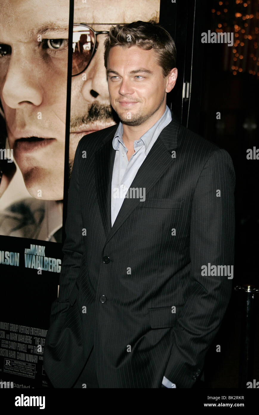 Leonardo Dicaprio The Departed Film Premiere Dga Los Angeles Stock Photo Alamy